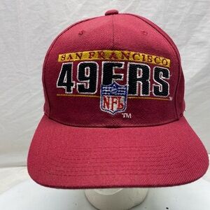 Vintage Sports Specialties San Francisco 49ers Pro Shield Snapback Cap Hat
